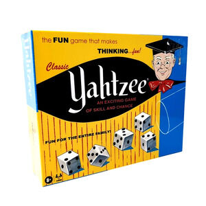 Yahtzee Classic Exciting Dice Game Of Skill and Chance New Sealed Retro